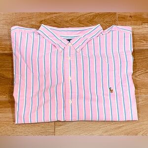 Polo Ralph Lauren Classic Fit Casual Button Down Shirt Long Sleeve, Size 5 XB